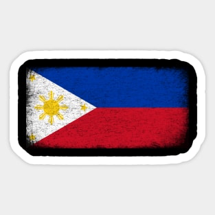 Philippines Flag Vintage Sticker